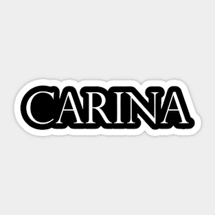 CARINA Sticker